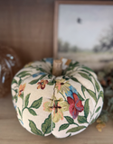 12" Jacquard Fabric Pumpkin
