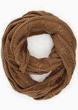 C.C. Knitted Infinity Scarf