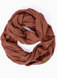 C.C. Knitted Infinity Scarf