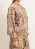 Tree Camo Crew Neck