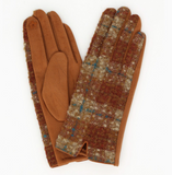Vintage Tweed Touchscreen Gloves