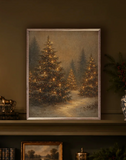 24x30 Lantern Glow Christmas Trees