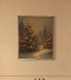 16x20 Lantern Glow Christmas Trees