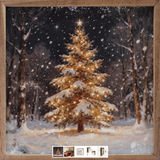 12x12 Glowing Light Christmas Tree