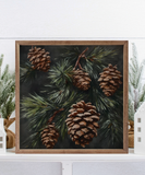 12x12 Pinecone Branch