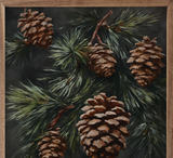 12x12 Pinecone Branch