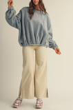 Oversized Mineral Pocket Pullover