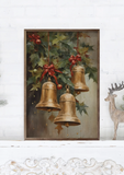 24x36 Three Golden Bells