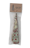 7" Recycled Paper Folding Honeycomb Tree