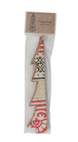 9" Recycled Paper Folding Honeycomb Tree
