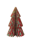 5" Recycled Paper Folding Honeycomb Tree
