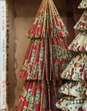5" Recycled Paper Folding Honeycomb Tree