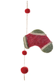 72" Fabric Felt Stockings Garland