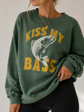 Kiss My Bass Crewneck