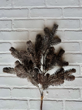 23" Glittered Pine Bundle - Bronze Chocolate