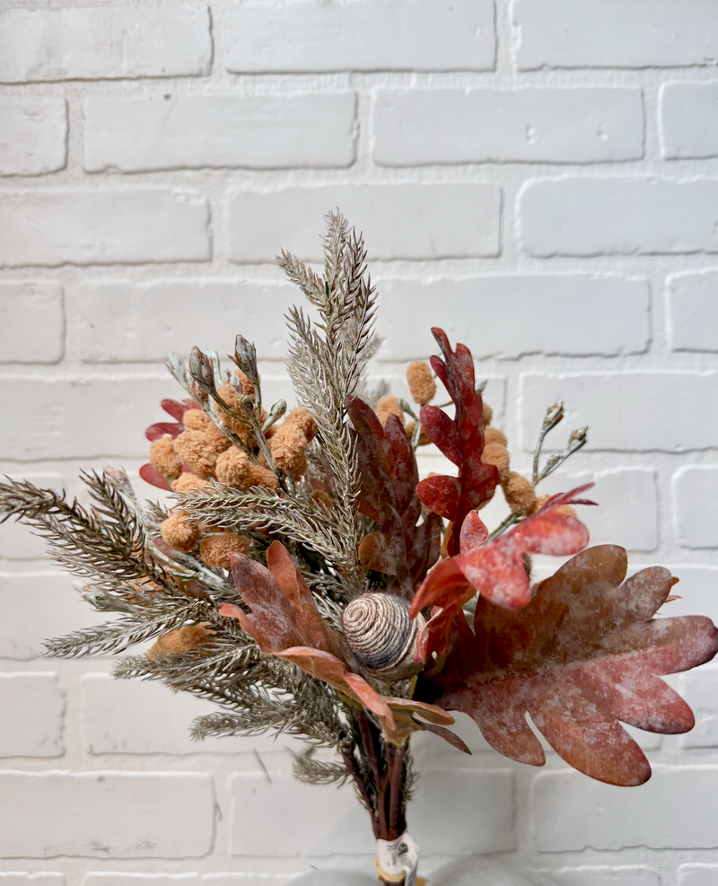 21" Pompom Winter Pine Bundle