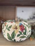 12" Jacquard Fabric Pumpkin