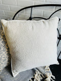 20" White Viscount Pillow